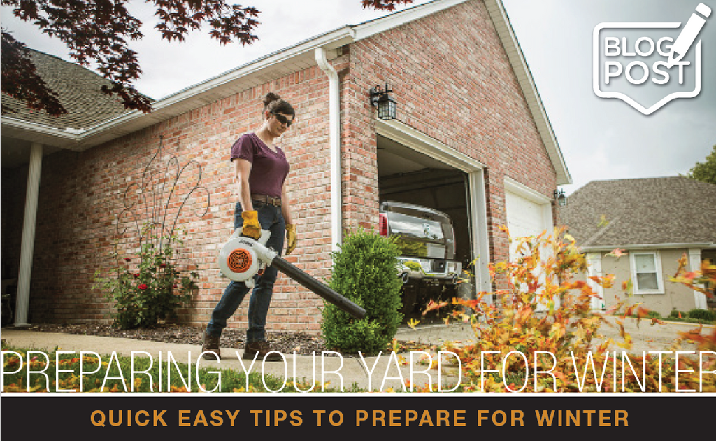 Prepping Your Yard for Winter