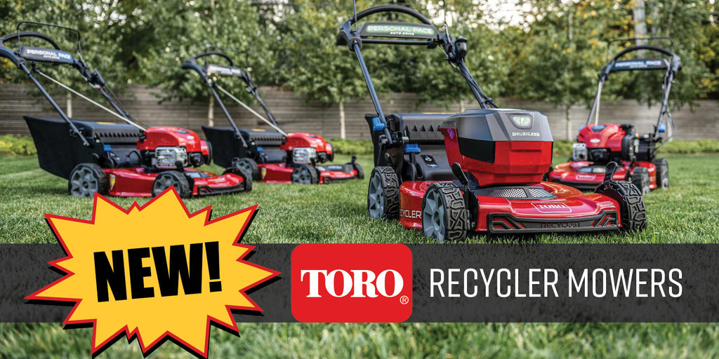 New Toro Recycler Mowers