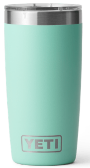 YETI 10 oz tumbler in seafoam