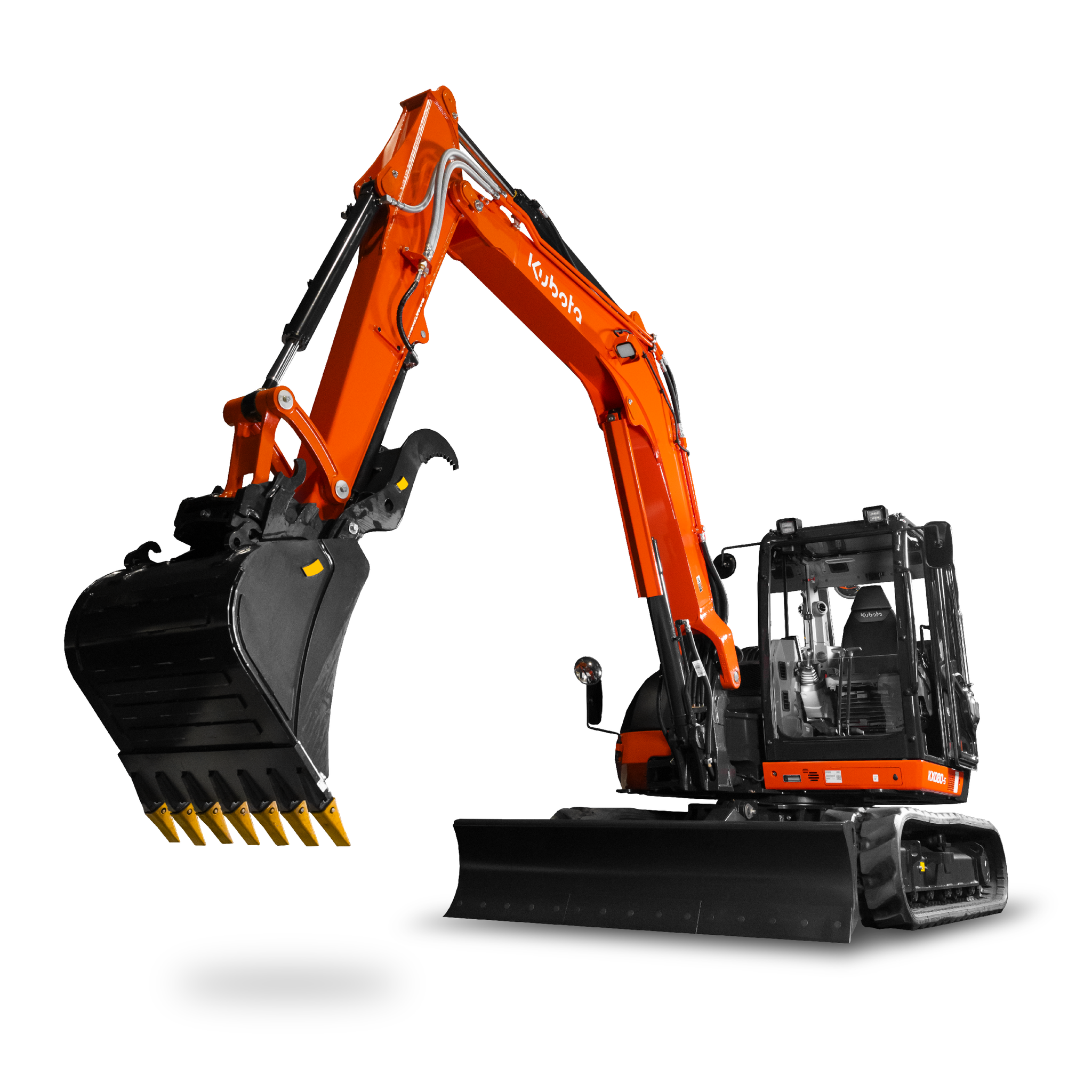 Kubota KX080-5 Mini Excavator | Kooy Brothers – Kooy Brothers Lawn