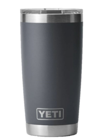 Yeti Rambler 20z in Charcoal