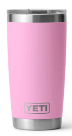 Yeti Rambler 20z in Power Pink