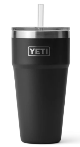 YETI 26 oz rambler in Black 