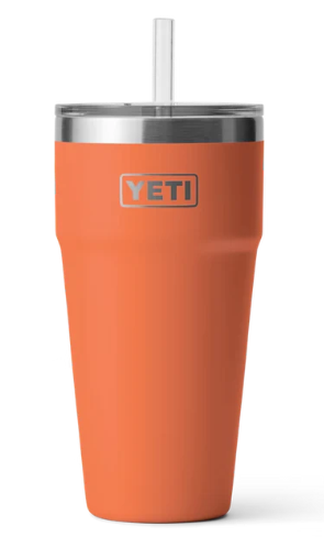 Yeti 26 oz Straw Cup Rambler in High Desert Clay