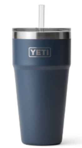 YETI 26 oz rambler in Navy