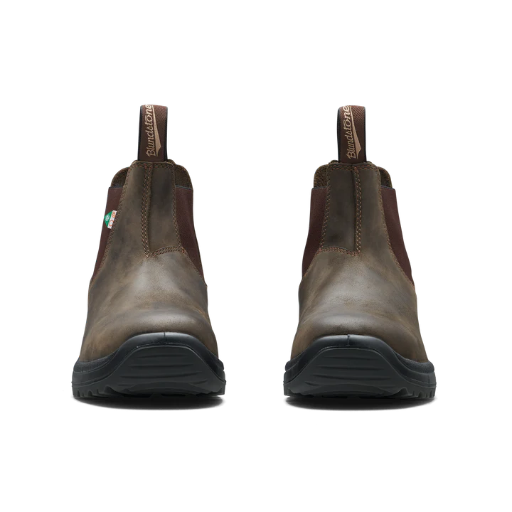 Brown Blundstone boots