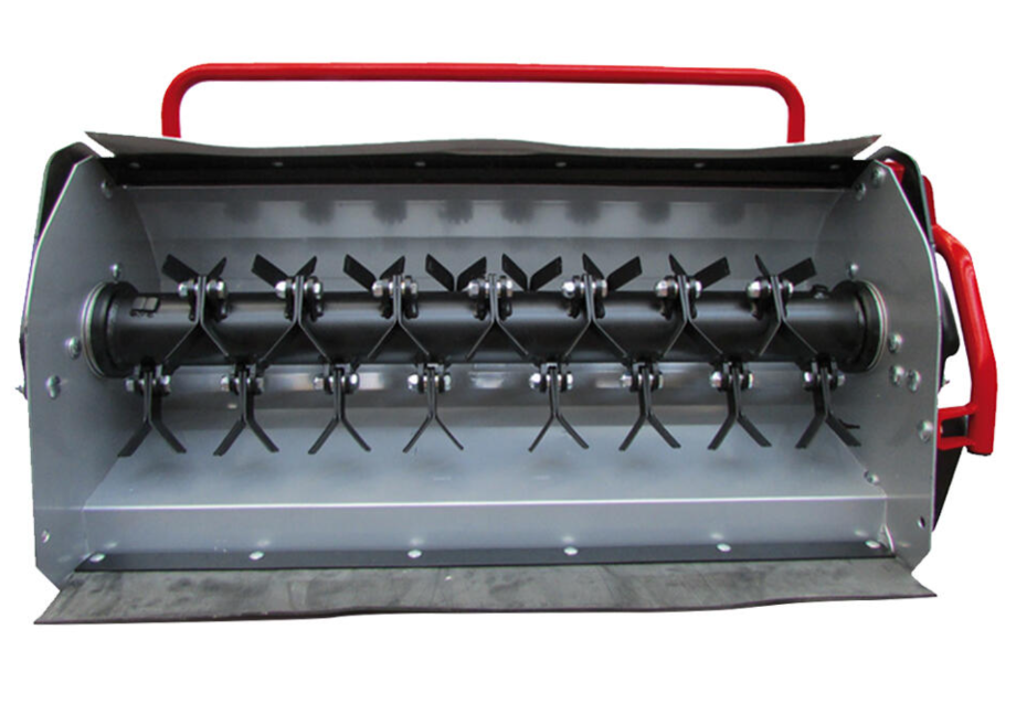 BCS Flail Mowers have vertically rotating 'Y' blades that pulverize plant material into a fine pulp that is evenly spread across the mowing width.