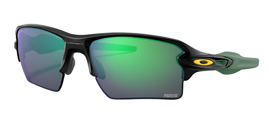 Flak 2.0 Xl style O9188-C859 Matte Black with Prizm Jade