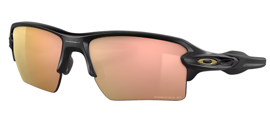 Prizm Rose Gold Polarized Lenses,  Matte Black Frame 9188B359