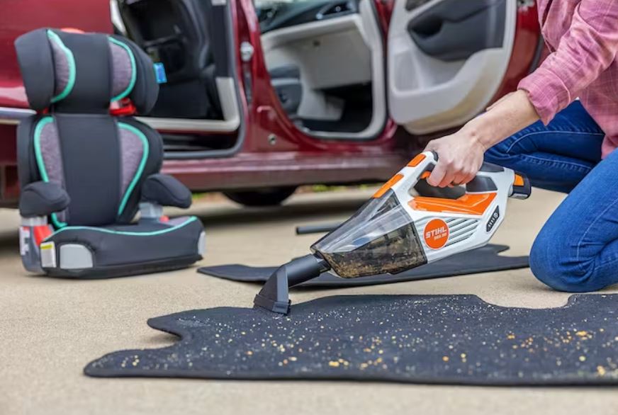 STIHL SEA 20S vacuum is great for car cleaning