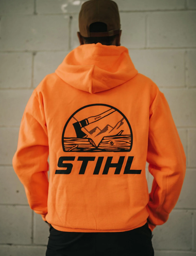 STIHL ALM Hoodie Back view