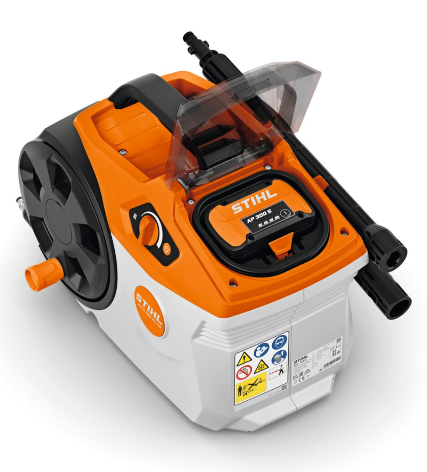STIHL REA 100 PLUS Battery Pressure Washer with AP 300 S Battery