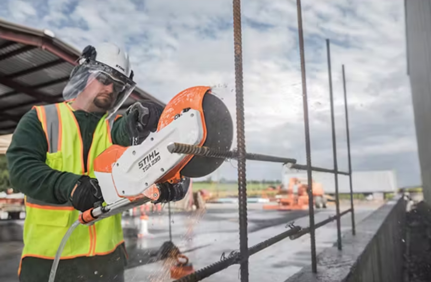 STIHL TSA 230 Cutting rebar