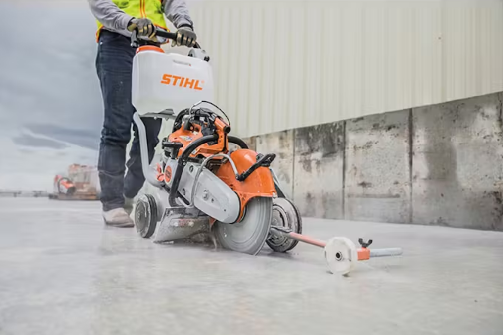 With the added benefit of a 14” cutting wheel, it will handle cuts up to 4.9" in depth.