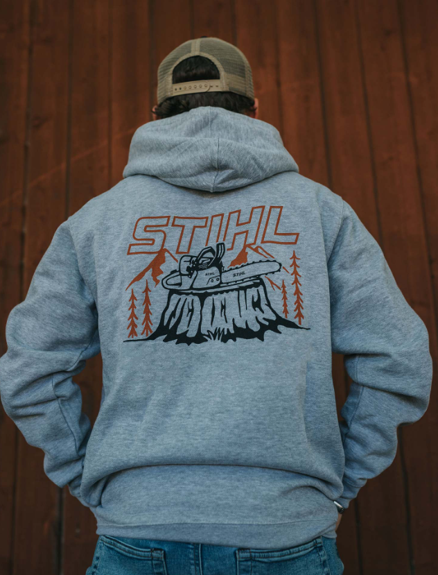 STIHL Hoodie Back view