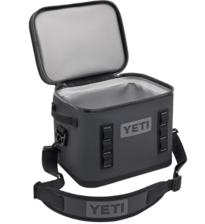 yeti hopper flip 12 soft cooler in charcoal