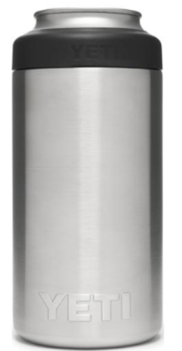 YETI TALL CAN COLSTER 473 ML IN STAINLESS STEEL