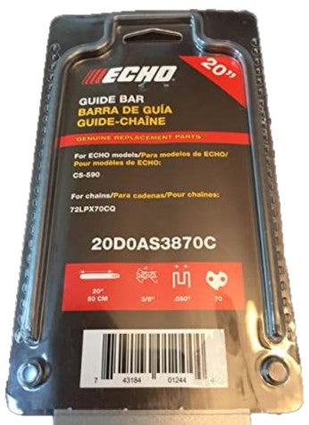 ECHO 20" Timberwolf Chainsaw Guide Bar