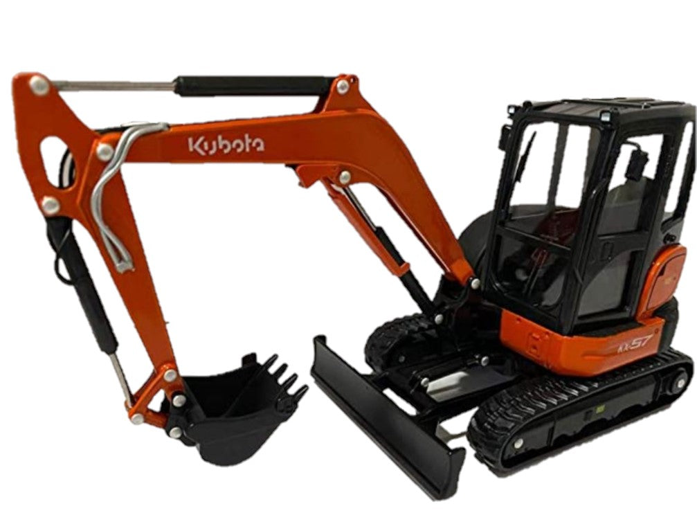 Kubota DieCast Collector Toy Excavator KX057-4