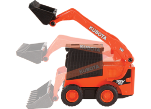 Kubota Diecast SSV65 Pull-Back Toy