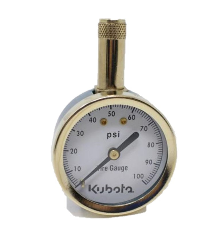 Kubota Dial Tire Pressure Gauge 