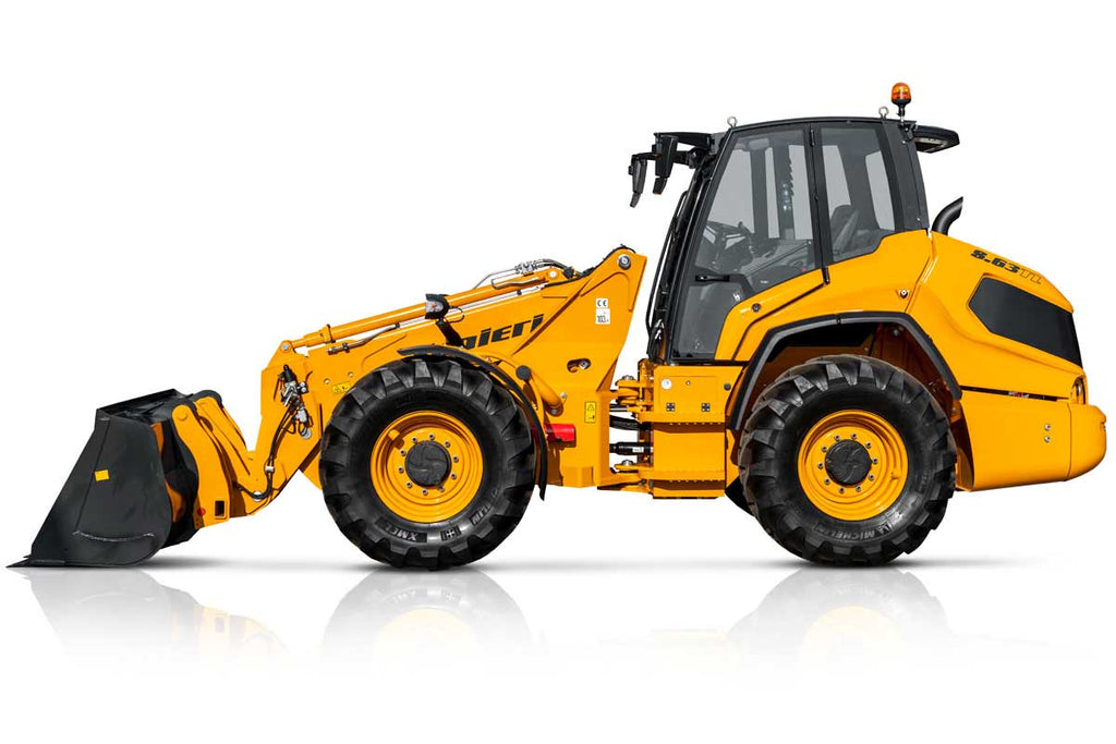 Side View of the Venieri 8.63TL Telescopic Wheel Loader