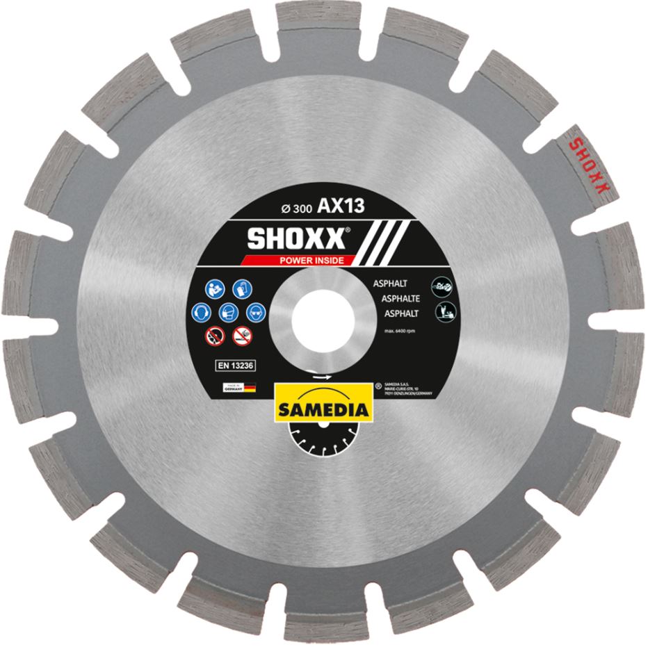 Samedia SHOXX AX13 Diamond Blade