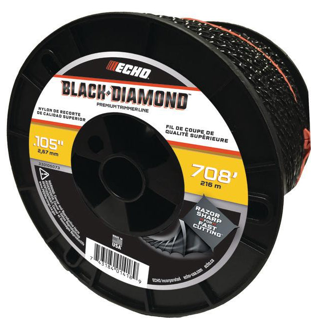 ECHO .105 Black Diamond Trimmer Line 5 lb Roll – Kooy Brothers Lawn ...