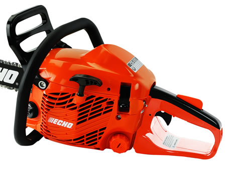 ECHO CS-310 chainsaw engine close up