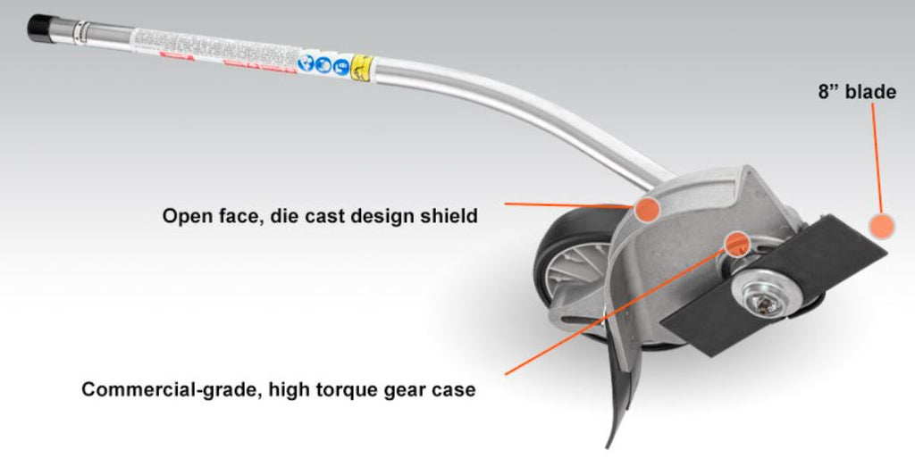 ECHO 99944200470 Curved Shaft Edger Attachment with specs