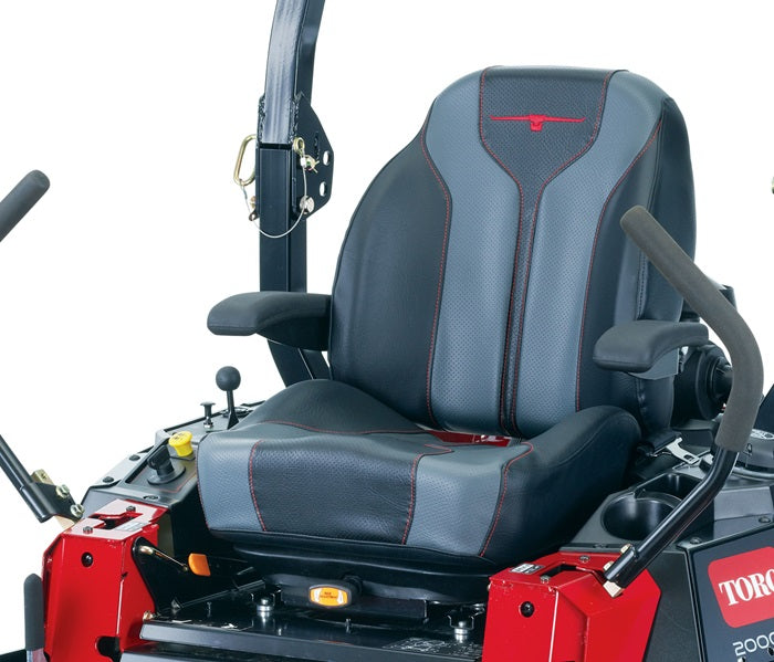 High-Back Suspension Seat with Armrests