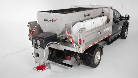 SnowEx HELIXX Stainless Steel Hopper Spreader 1.5 cu yd.