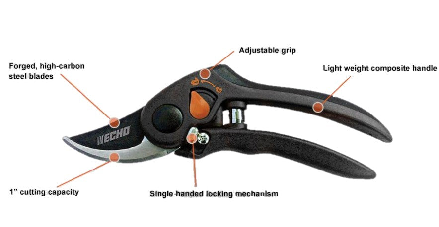 ECHO HP-44 Bypass Pruners Diagram 