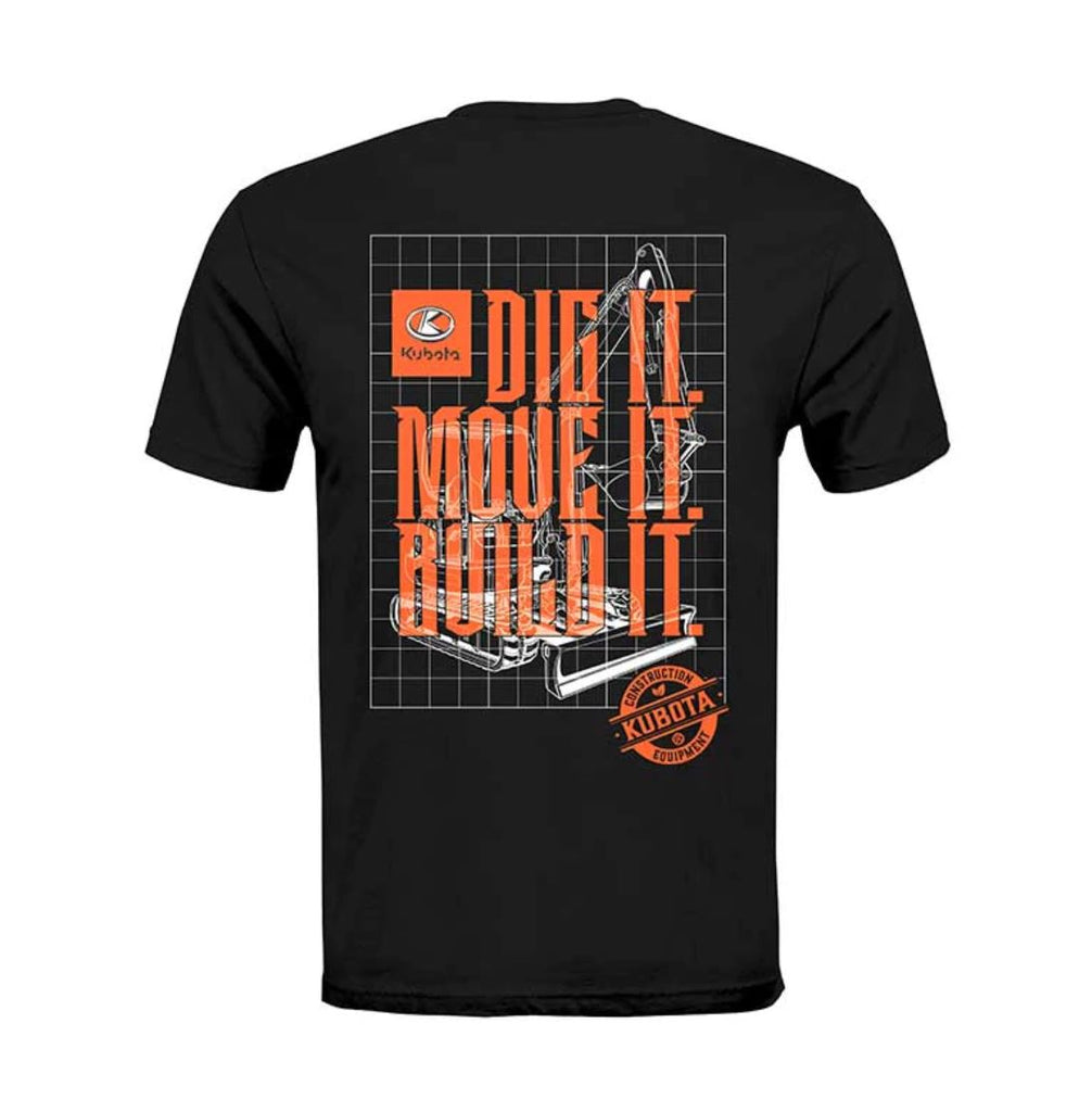 Kubota "Dig It" T-Shirt Back