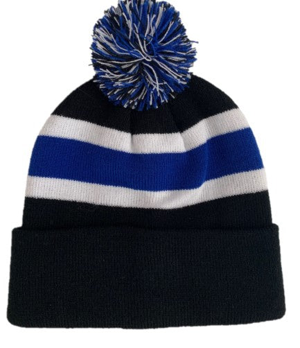 Kubota Kids Pom Pom Toque Reverse View