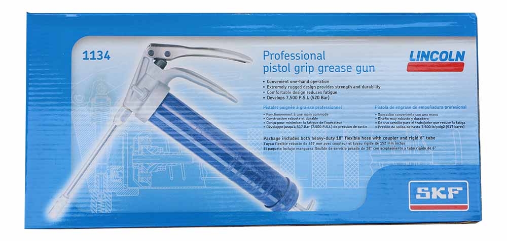 Lincoln Grease Gun with Professional Pistol Grip