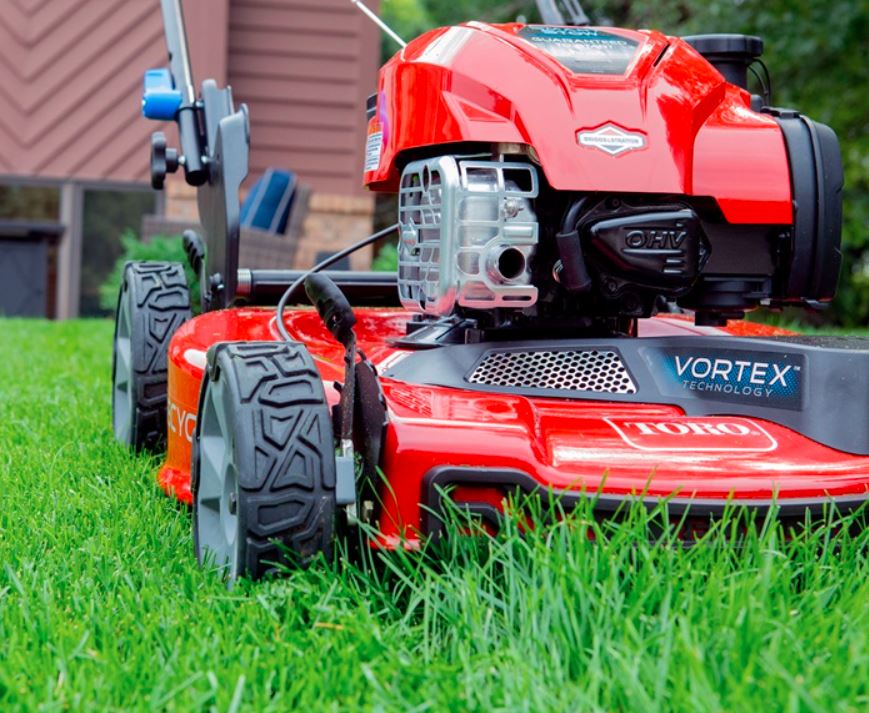 Time Master Toro Electric Start Gas Lawn Mower Toro Lawn Push