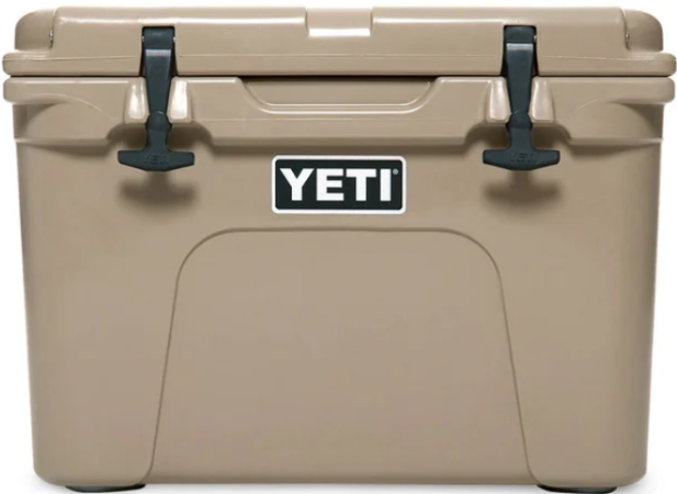 Desert Tan YETI Tundra 35 Hard Cooler