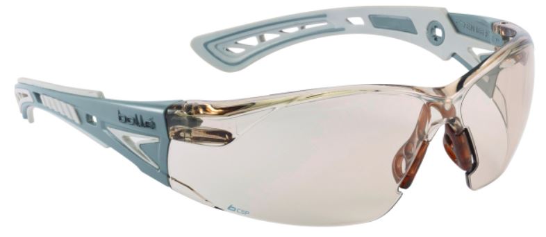 Bolle Safety Glasses RUSH+ Grey Temple