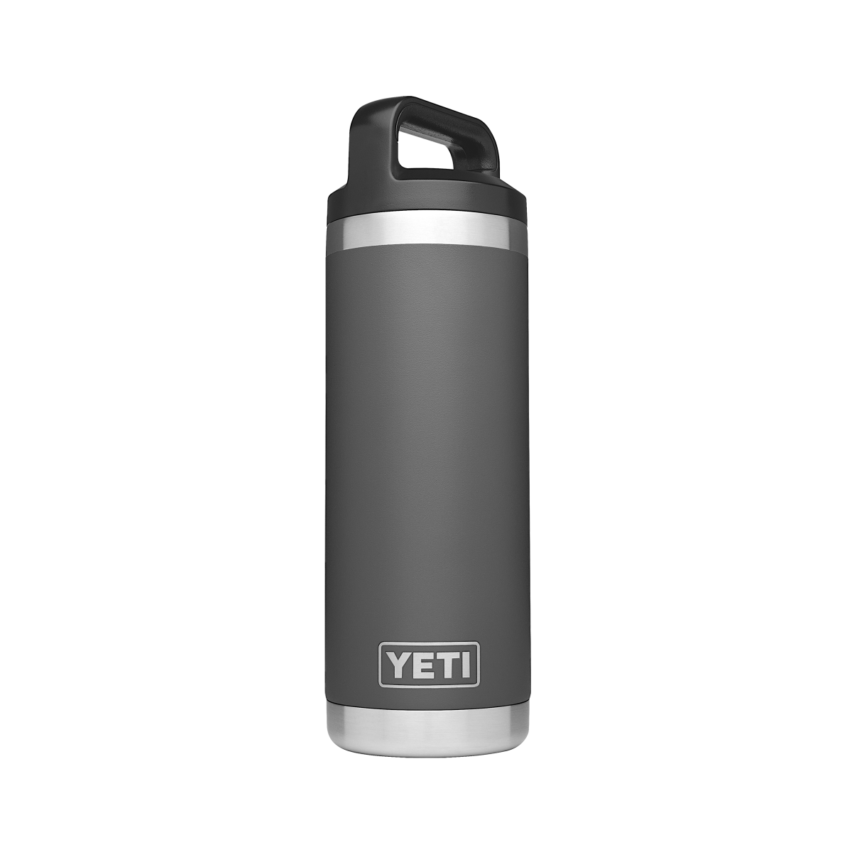 YETI Rambler 18oz Bottle with Chug Cap - Charcoal 