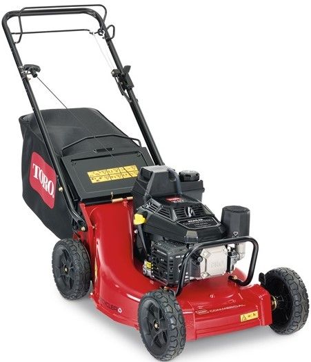 Toro 22287 Lawnmower 21" Heavy-Duty Commercial Recycler with Variable Speed Side Profile