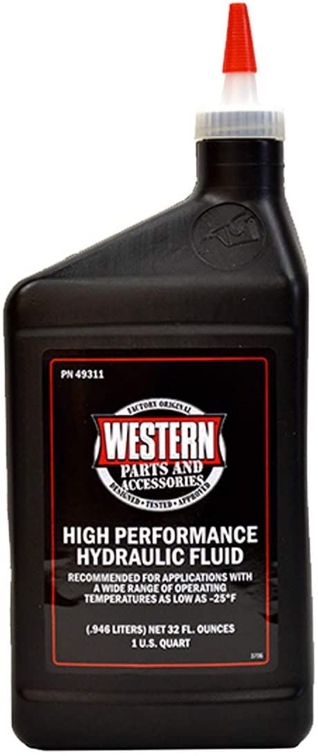 Western High Performance Hydraulic Fluid 1 Qt. Bottle
