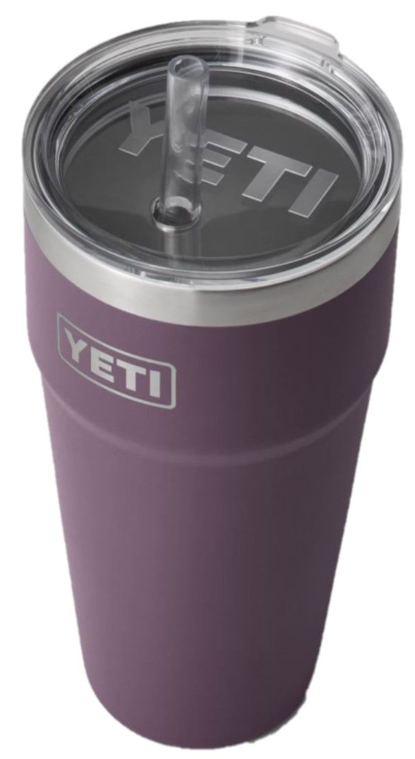 YETI Rambler with Straw Lid - Nordic Purple