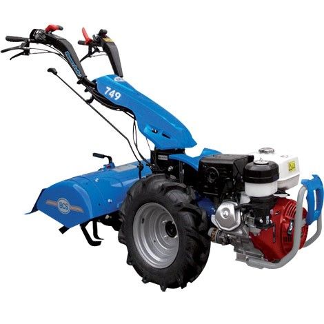 BCS Power Safe 749 Tractor Electric Start *Does not come w/rear tiller box shown in this image.