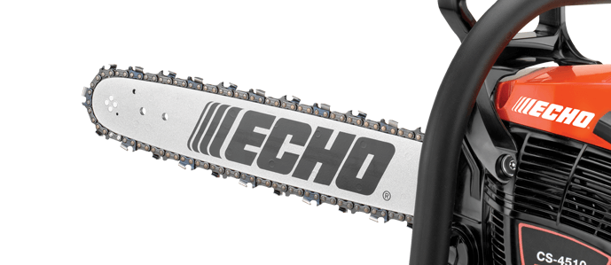 ECHO CS-4510 Rear Handle Chainsaw comes with a 16" Bar and Chain