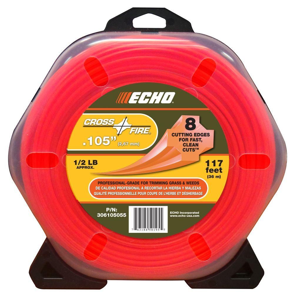 ECHO .105&quot; Cross Fire Replacement Trimmer Line