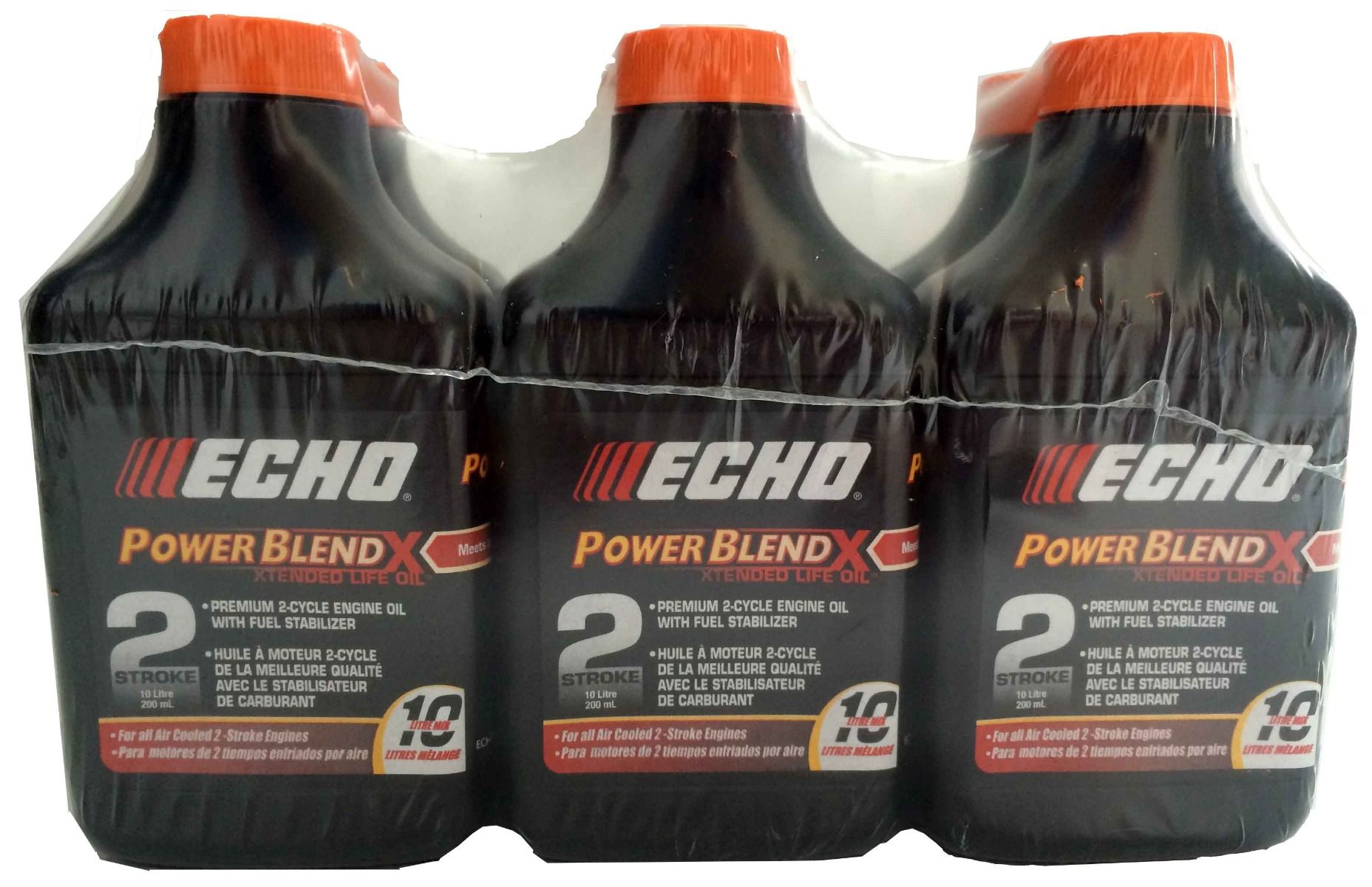 ECHO POWERBLEND PREMIUM 2 CYCLE ENGINE OIL 200ML bottles