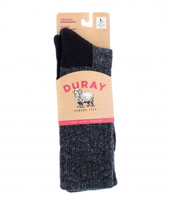 Duray Effort Socks Black Package