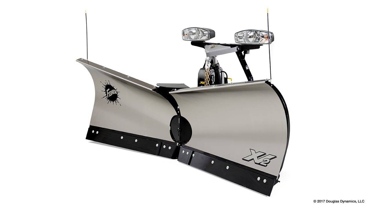 Fisher 8&#039;6&quot; XtremeV Stainless Steel V-Plow 