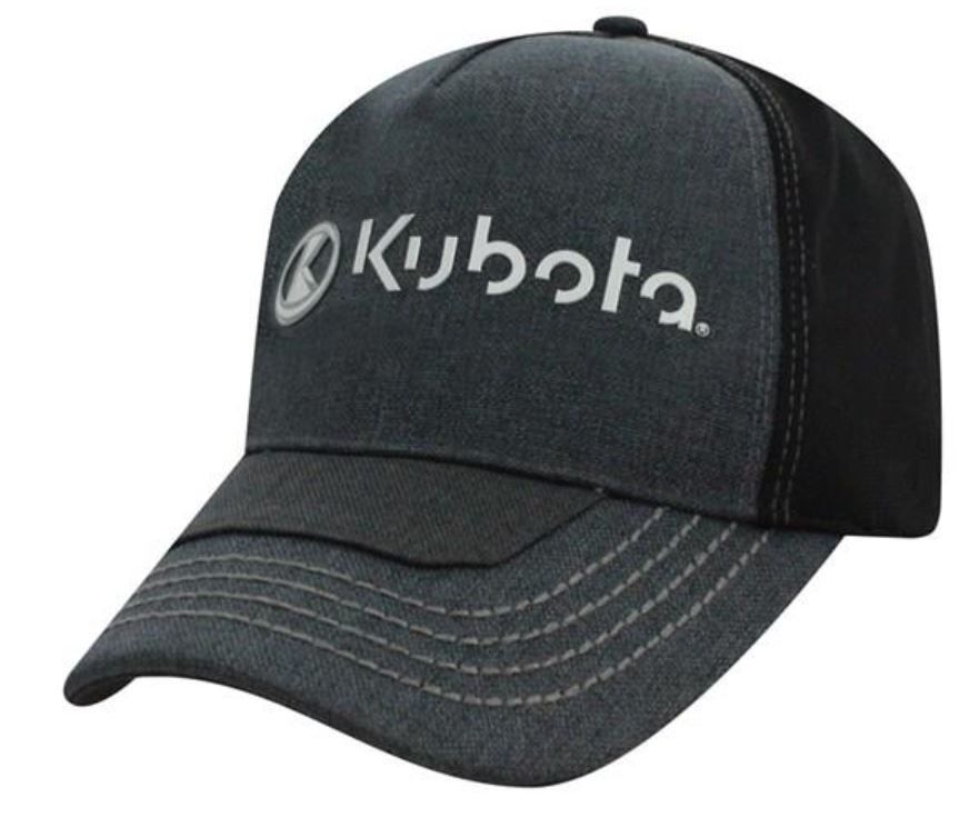 Kubota Textured Fabric Full Back Cap